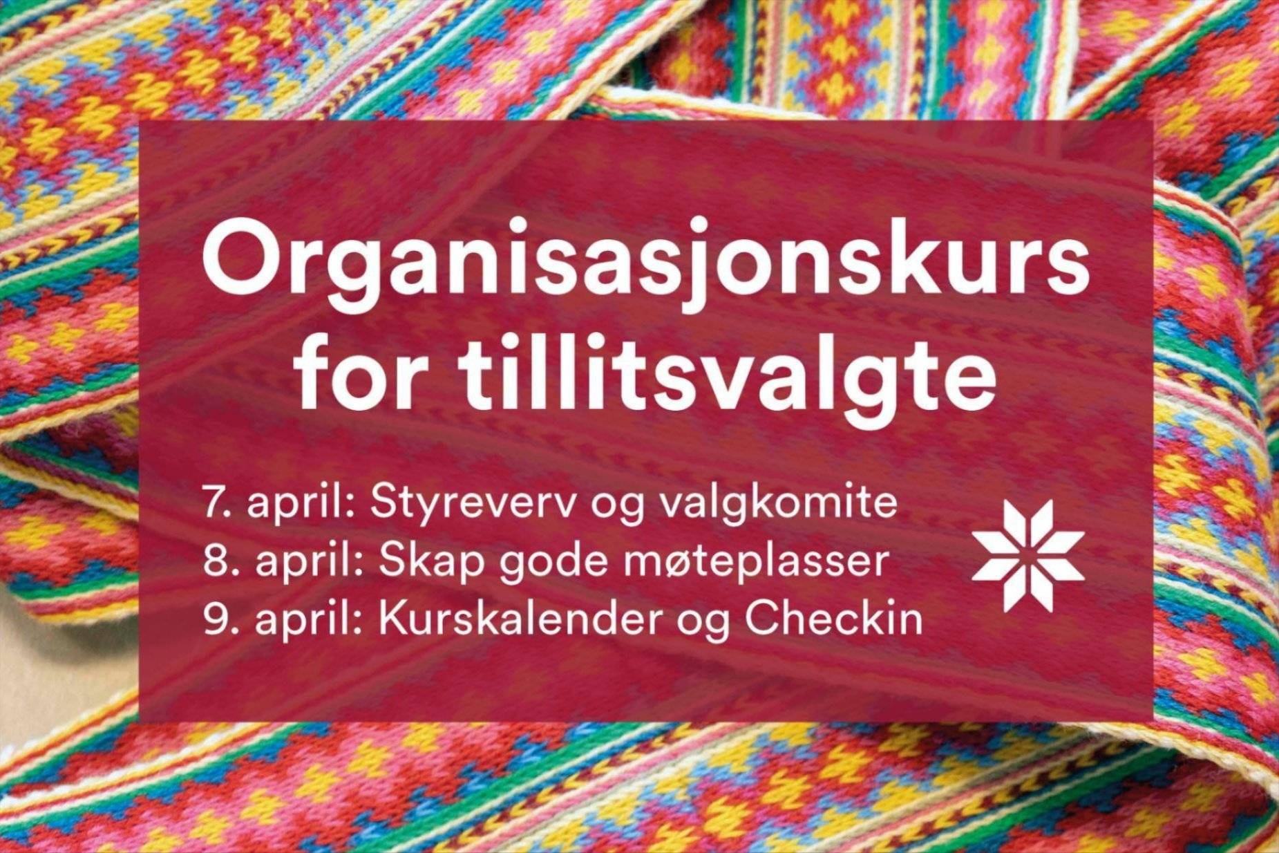 Organisasjonskurs for tillitsvalgte